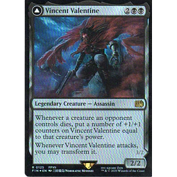 Vincent Valentine Rare Foil FIN 125