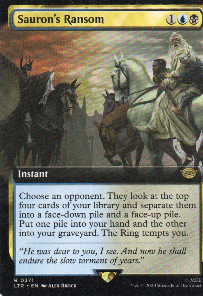 Sauron's Ransom Rare LTR 371