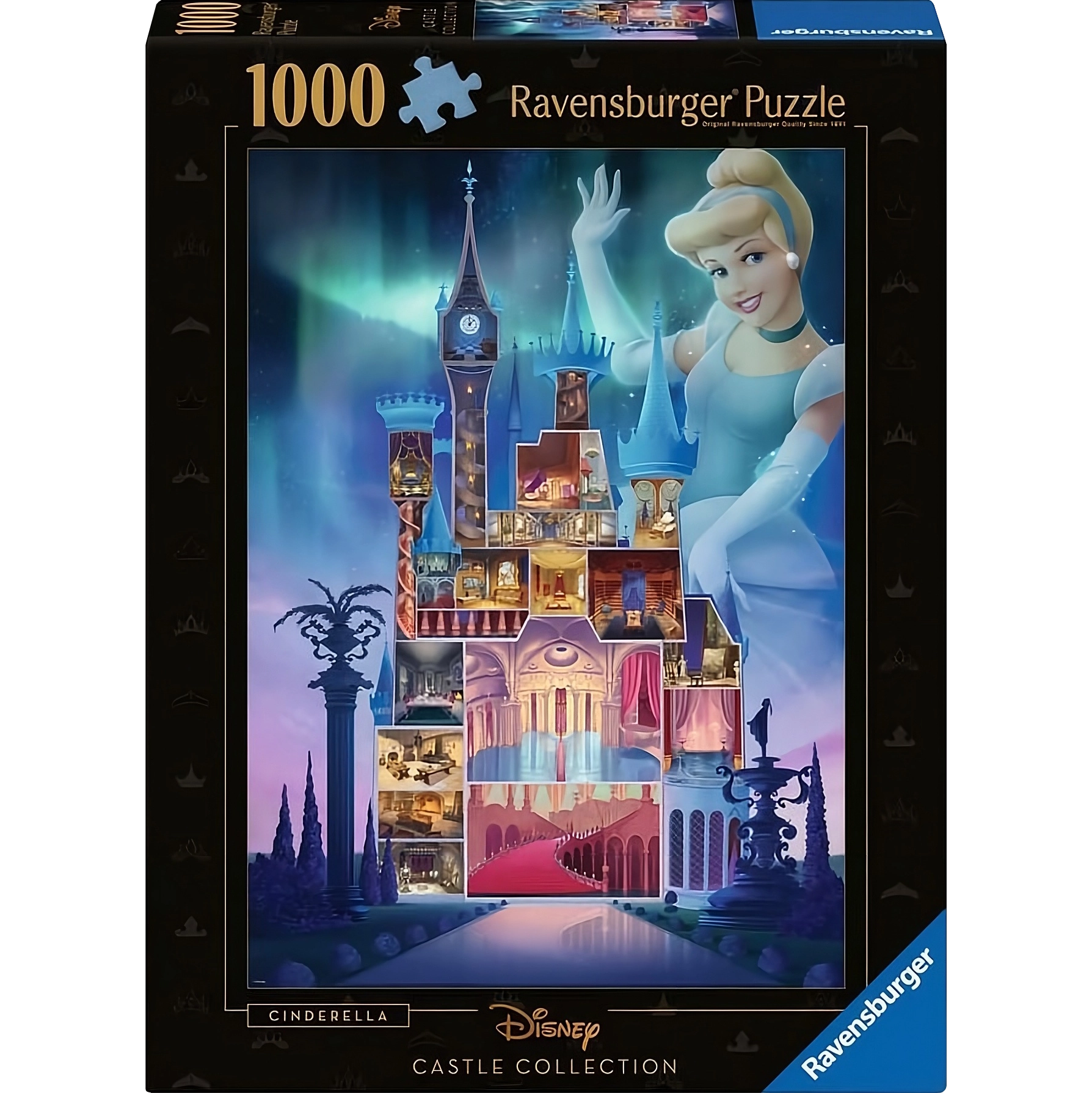 Disney Castles Cinderella 1000 pz - Rompecabezas