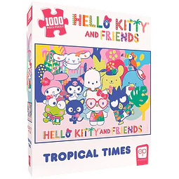 Hello Kitty and Friends Tropical Times 1000 pz - Rompecabezas