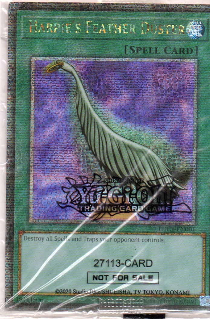 Harpie's Feather Duster EDC1-EN001 Quarter rare