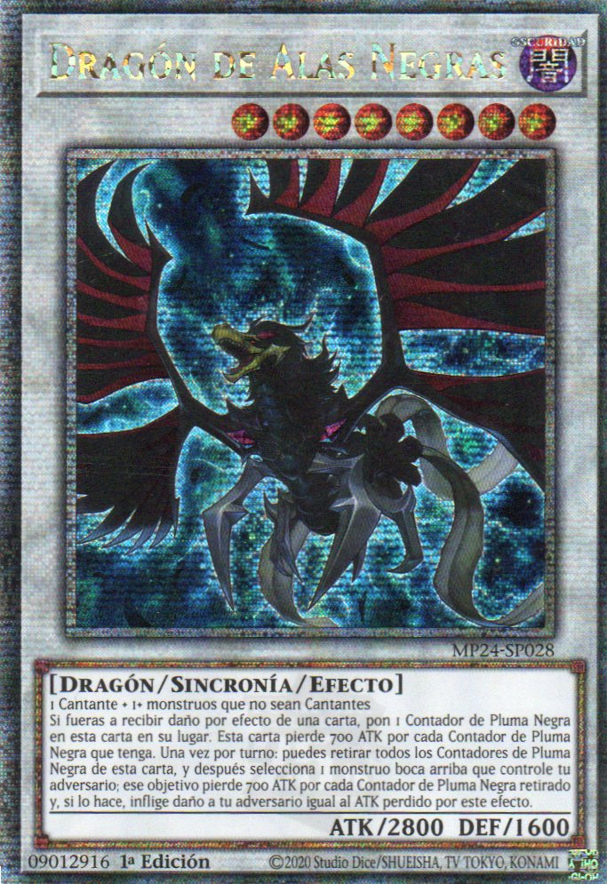 Dragon de Alas Negras MP24-SP028 Quarter rare