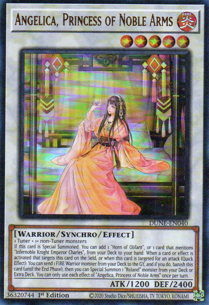 Angelica, Princess of the Noble Arms DUNE-EN040 Ultra rare