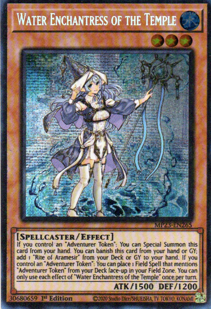Water Enchantress of the Temple MP23-EN265 Secret rare