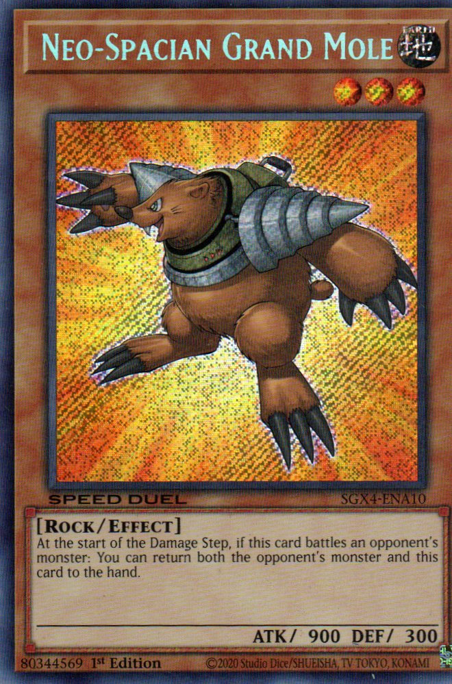 Neo-Spacian Grand Mole SGX4-ENA10 Secret rare