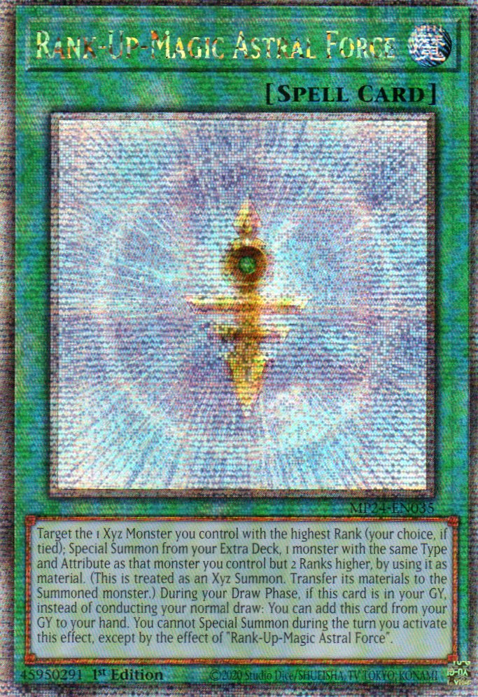 Rank-Up-Magic Astral Force MP24-EN035 Quarter rare