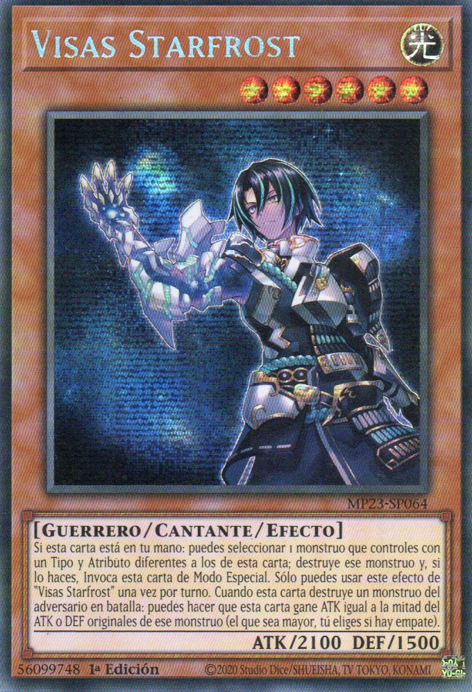 Visas Starfrost MP23-SP064 Secret rare