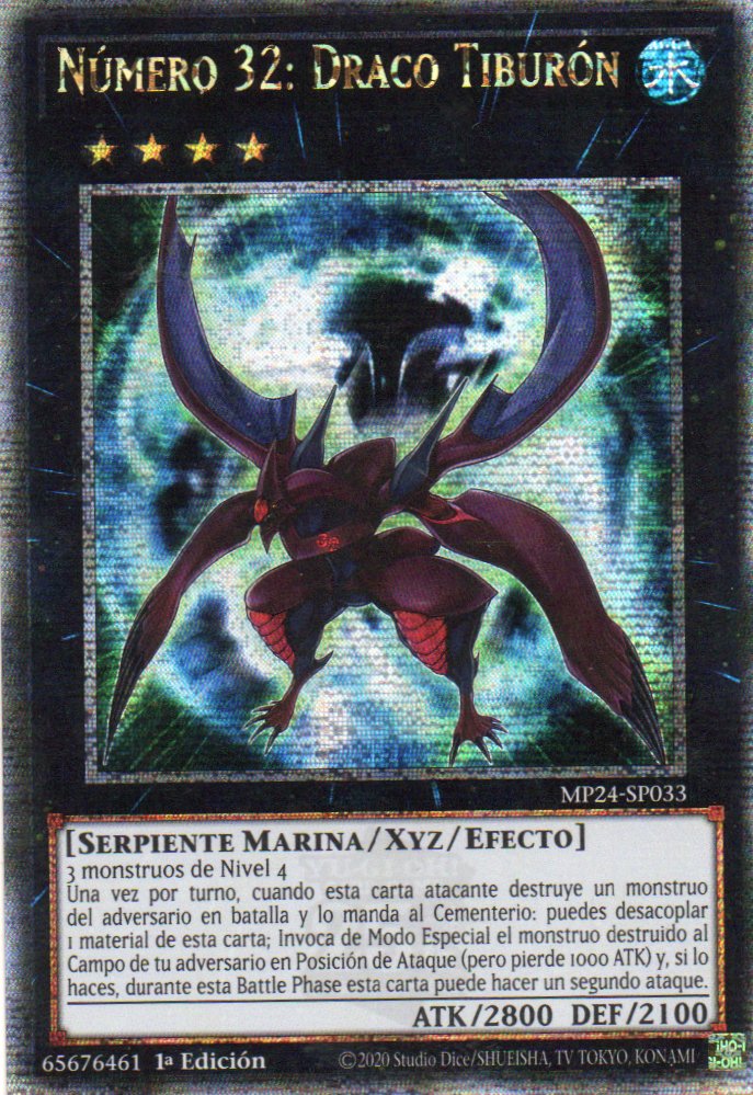 Numero 32: Draco Tiburon MP24-SP033 Quarter rare