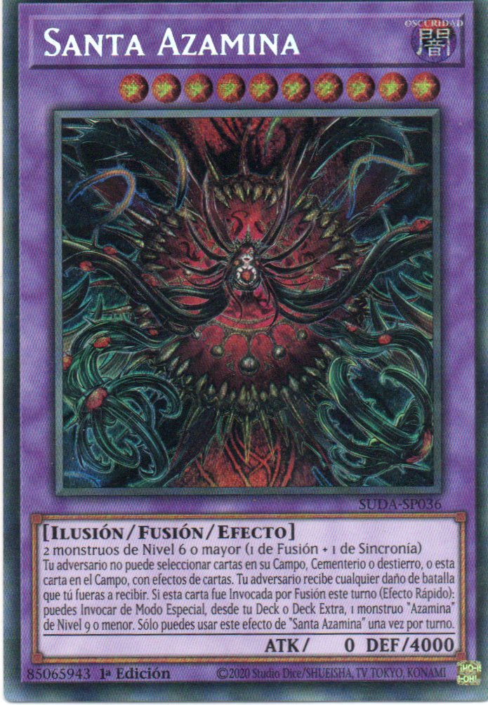 Santa Azamina SUDA-SP036 Secret rare