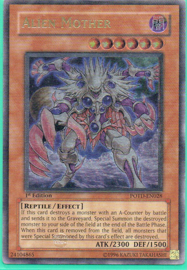 Alien Mother POTD-EN028 Ultimate rare