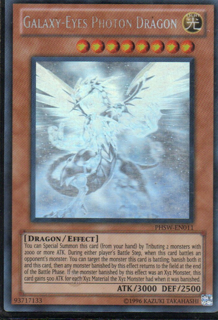 Galaxy-Eyes Photon Dragon PHSW-EN011 Ghost rare