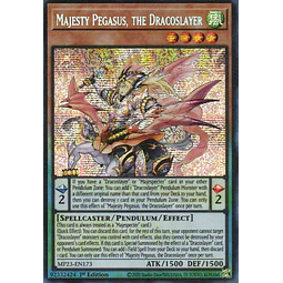 Majesty Pegasus, the Dracoslayer MP23-EN173 Secret rare