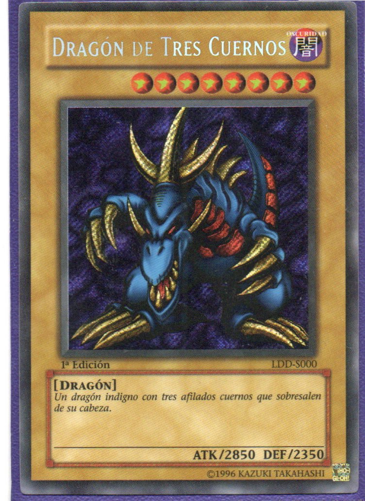 Dragon de Tres Cuernos LDD-S000 Secret rare