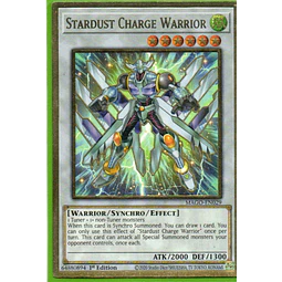 Stardust Charge Warrior MAGO-EN029 Gold rare