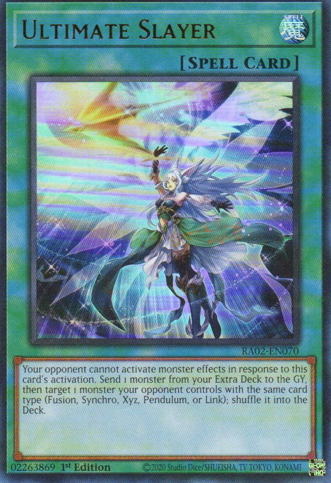 Ultimate Slayer RA02-EN070 Ultra rare