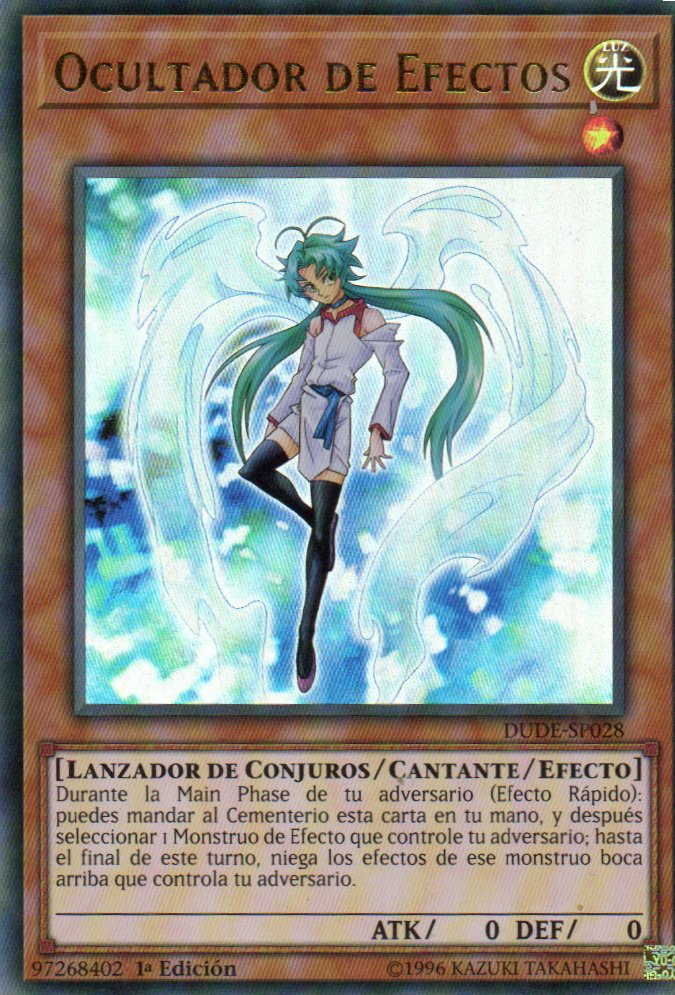Ocultador de Efectos DUDE-SP028 Ultra rare