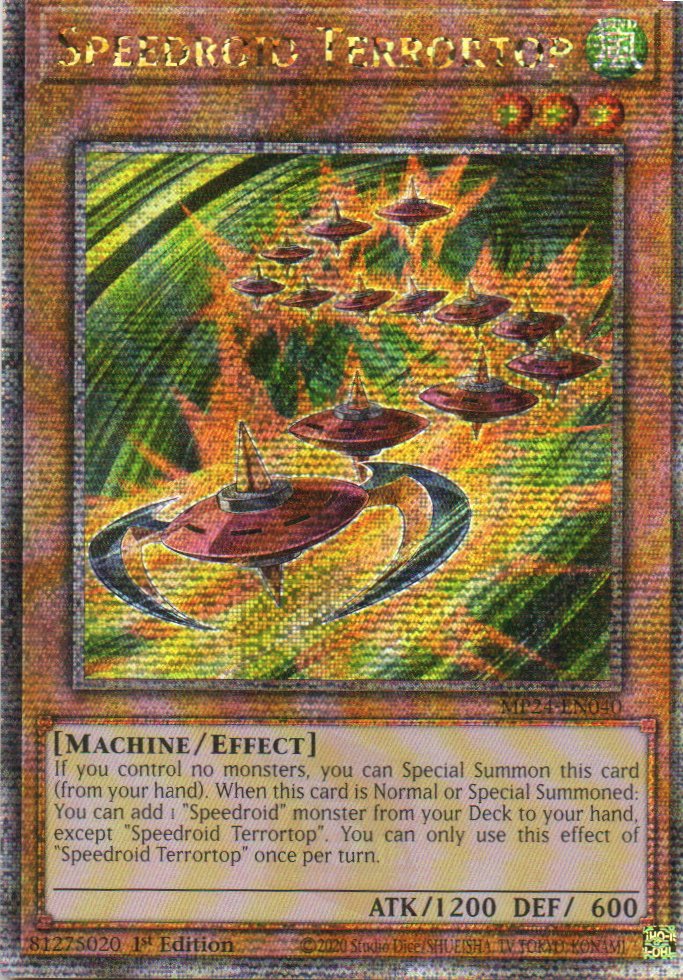 Speedroid Terrortop MP24-EN040 Quarter rare
