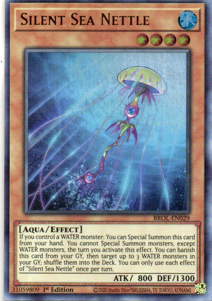 Silent Sea Nettle BROL-EN029 Ultra rare
