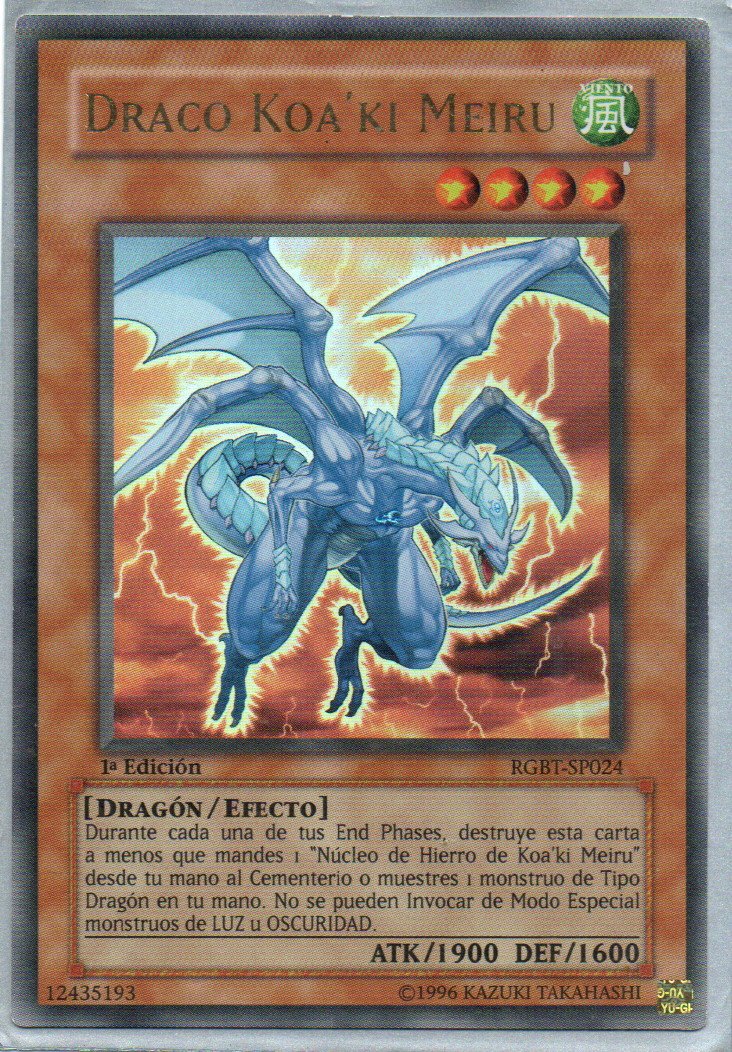 Draco Koa'Ki Meiru RGBT-SP024 Ultra rare