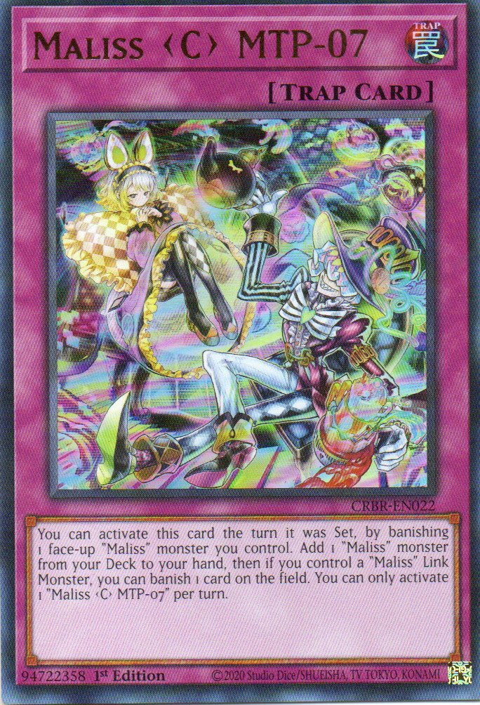 Maliss (C) MTP-07 CRBR-EN022 Ultra rare