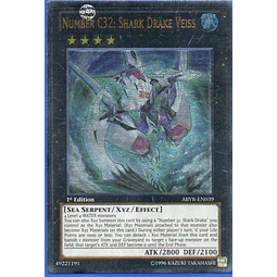 Number C32: Shark Drake Veiss ABYR-EN039 Ultimate rare