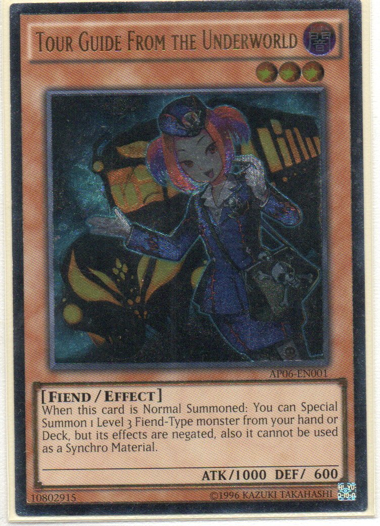 Tour Guide From the Underworld AP06-EN001 Ultimate rare