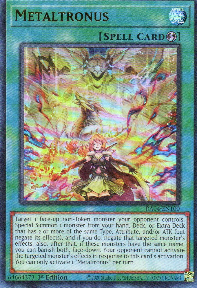 Metaltronus RA04-EN100 Ultra rare