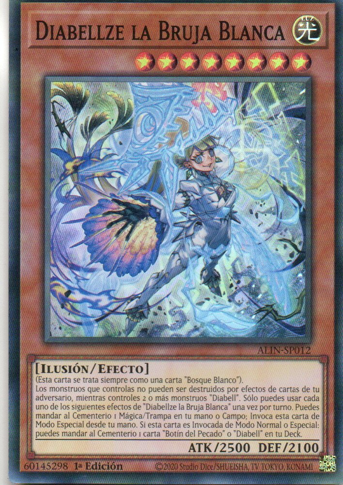 Diabellze la Bruja Blanca ALIN-SP012 Super rare