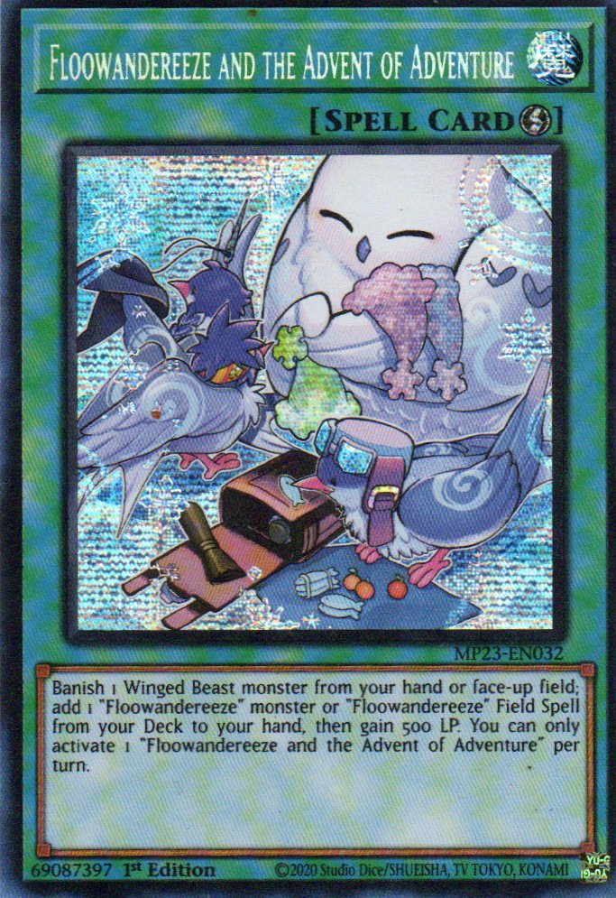 Floowandereeze and the Advent of Adventure MP23-EN032 Secret rare