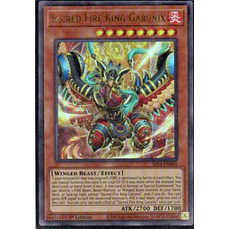 Sacred Fire King Garunix SR14-EN001 Ultra rare