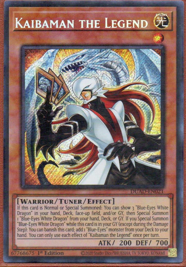 Kaibaman the Legend DUAD-EN021 Secret rare