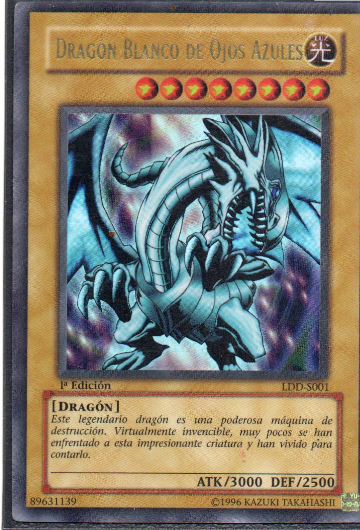 Dragon Blanco de Ojos Azules LDD-S001 Ultra rare