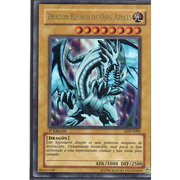 Dragon Blanco de Ojos Azules LDD-S001 Ultra rare