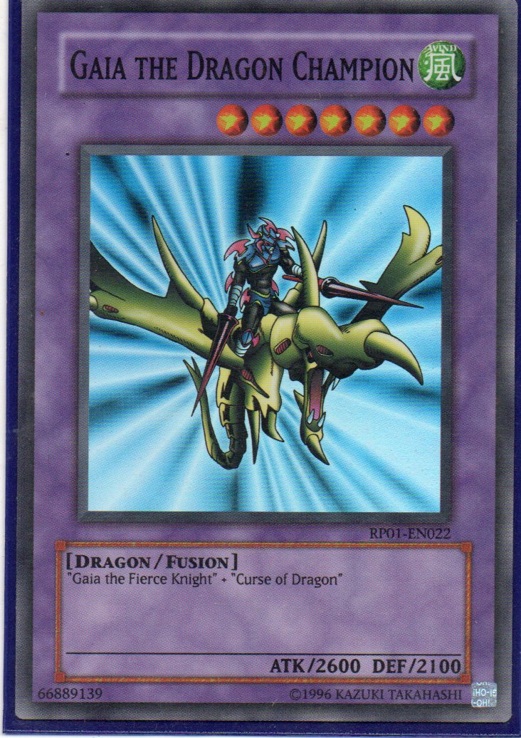 Gaia the Dragon Champion RP01-EN022 Super rare