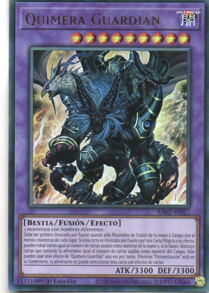 Quimera Guardian RA02-SP022 Ultra rare
