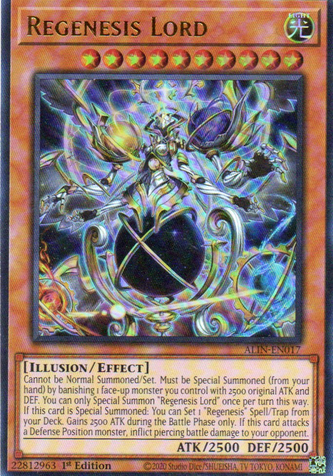 Regenesis Lord ALIN-EN017 Ultra rare