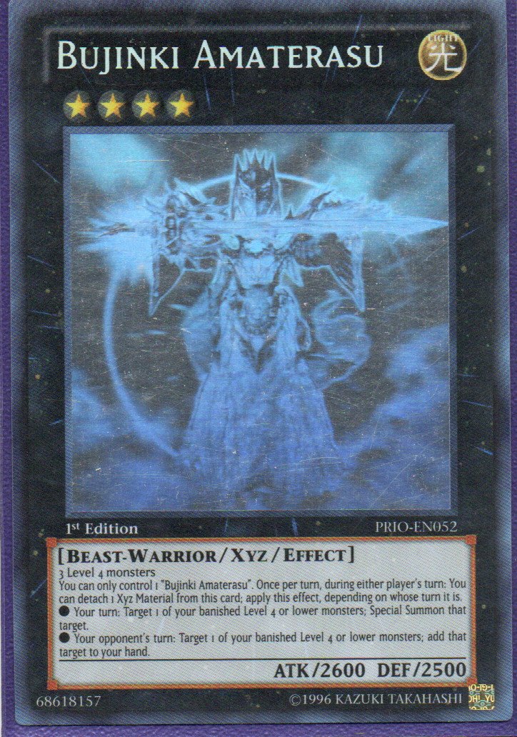 Bujinki Amaterasu PRIO-EN052 Ghost rare