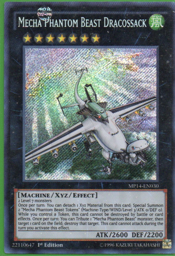Mecha Phantom Beast MP14-EN030 Secret rare