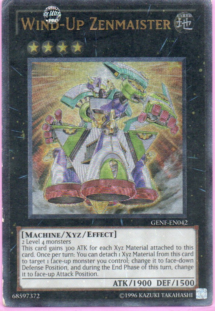 Wind-Up Zenmaister GENE-EN042 Ultimate rare