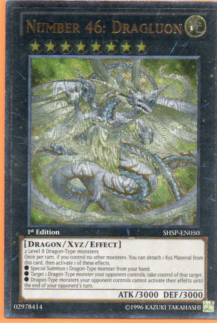 Number 46: Dragluon SHSP-EN050 Ultimate rare
