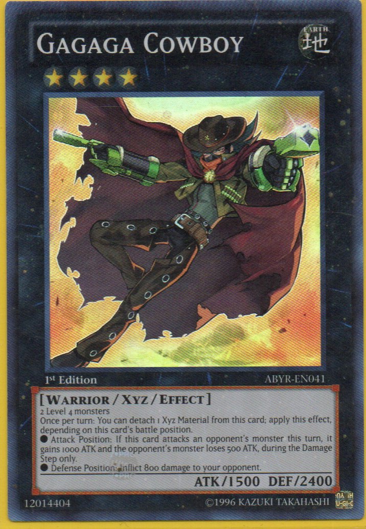 Gagaga Cowboy ABYR-EN041 Super rare