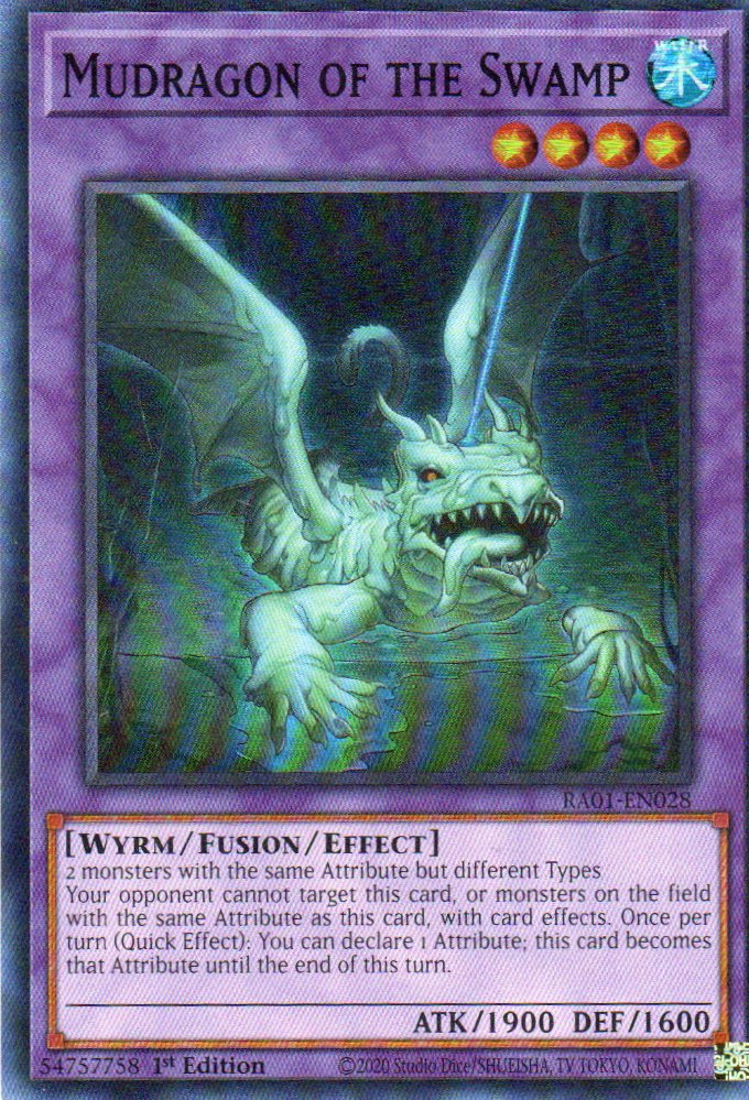 Mudragon of the Swamp RA01-EN028 Super rare