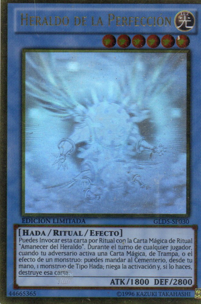 Heraldo de la Perfeccion GLD5-SP030 Ghost rare