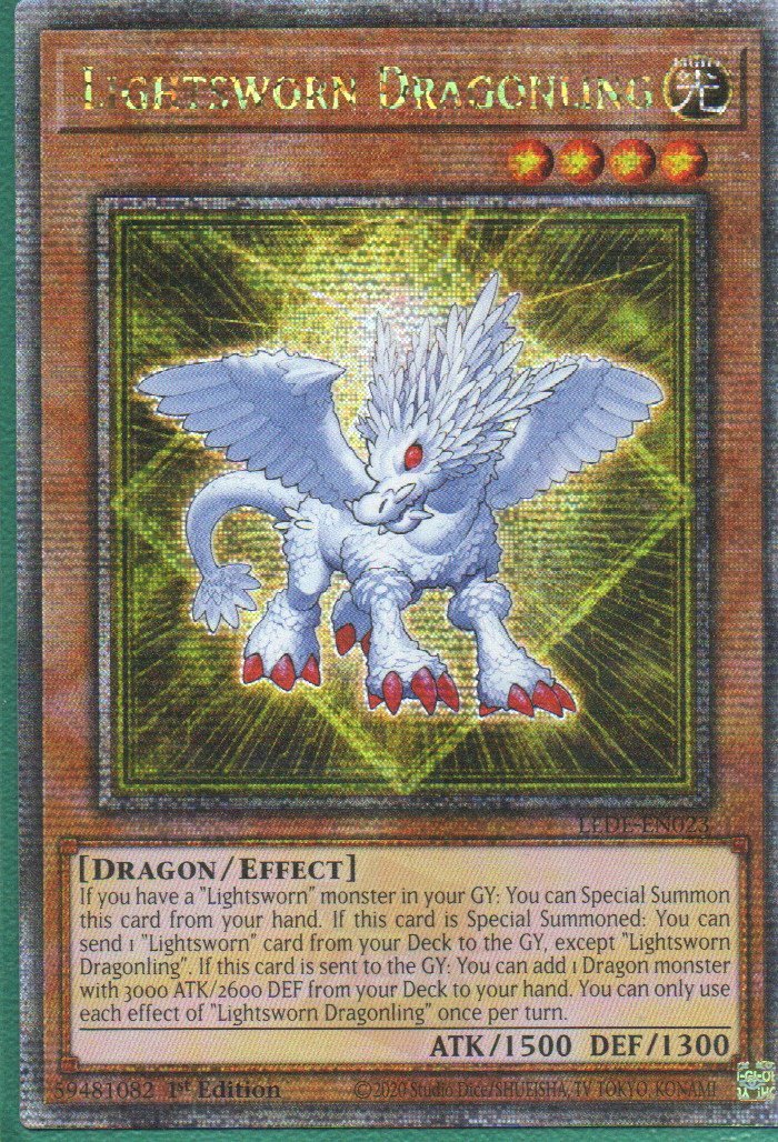 Lightsworn Dragonling LEDE-EN023 Quarter rare