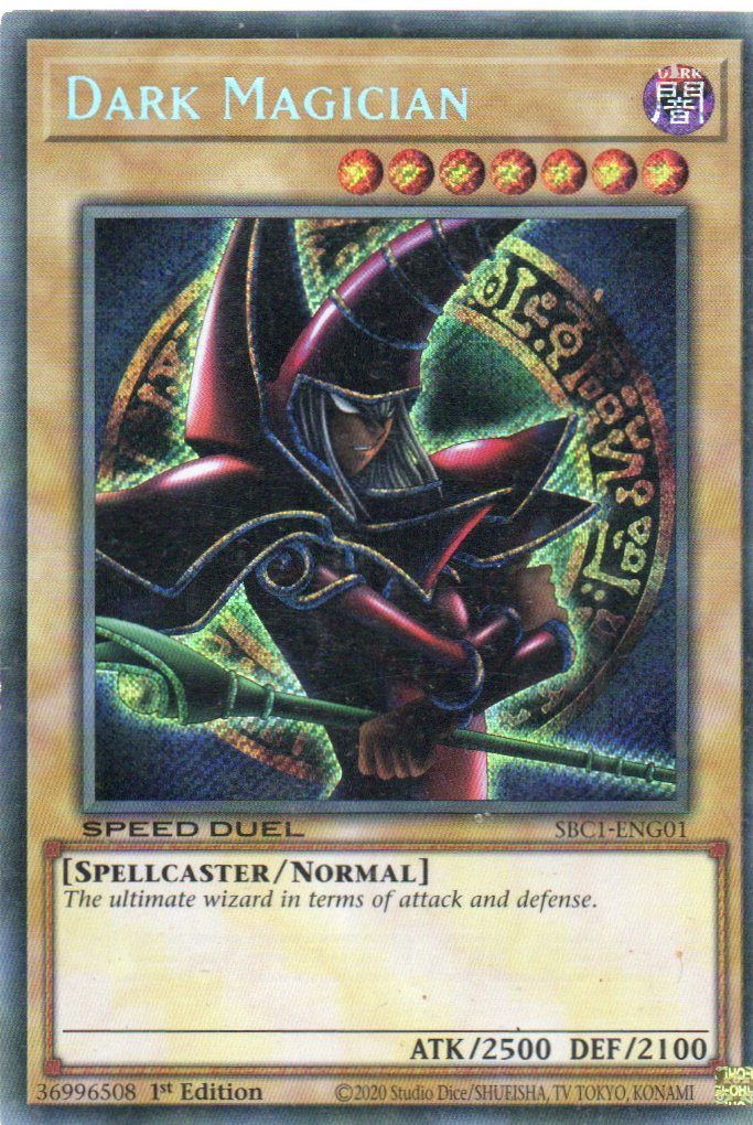Dark Magician SBC1-ENG01 Secret rare