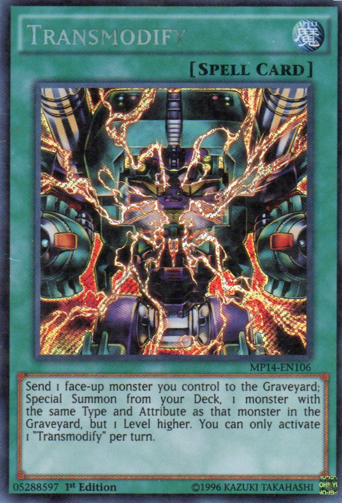 Transmodify MP14-EN106 Secret rare