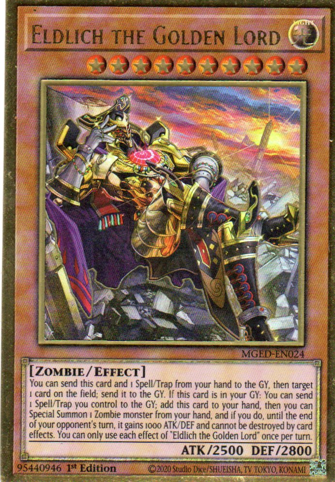 Eldlich the Golden Lord MGED-EN024 Gold rare