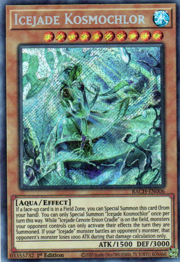 Icejade Kosmochlor BACH-EN006 Secret rare