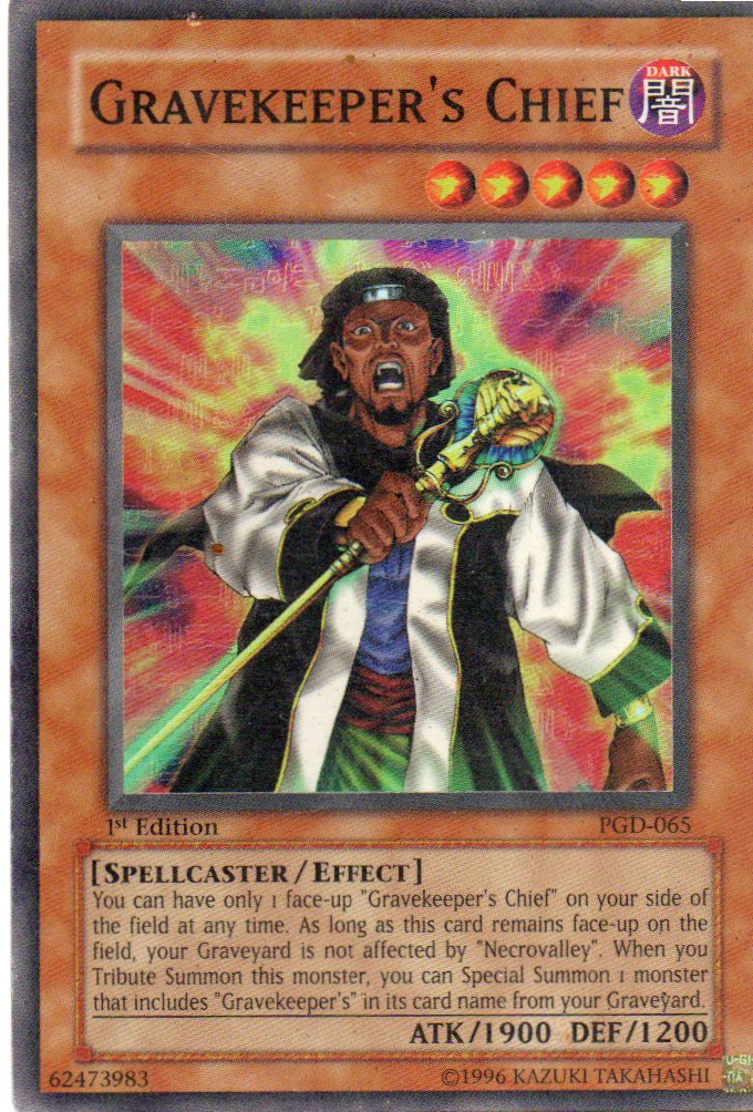 Gravekeeper's Chief PGD-065 Super rare