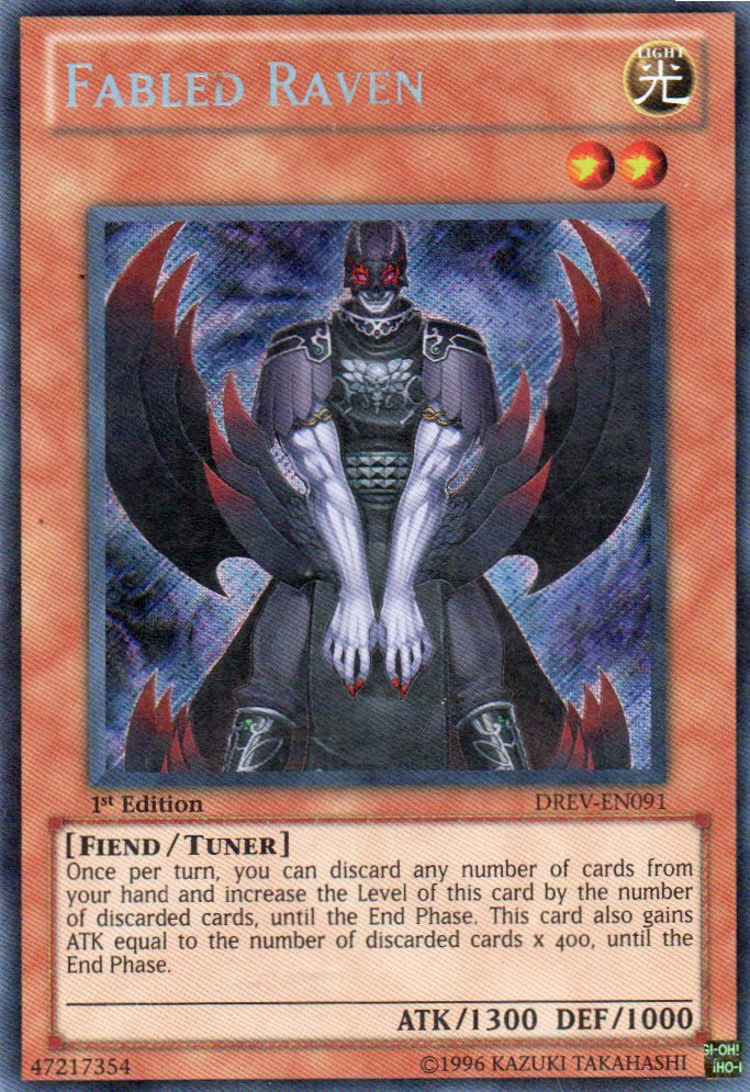 Fabled Raven DREV-EN091 Secret rare